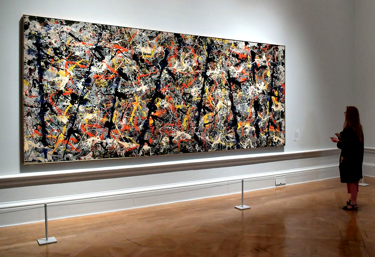 Blue Poles - Jackson Pollock