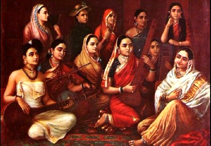 Galaxy of Musicians - Raja Ravi Varma