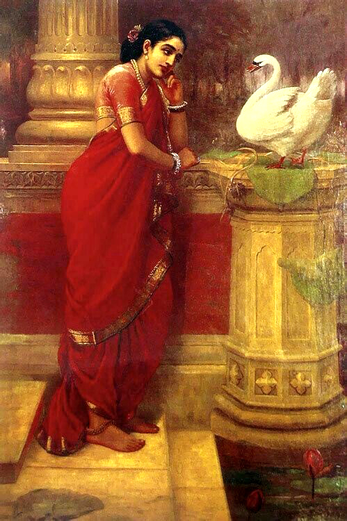 Hamsa Damayanti - Raja Ravi Varma