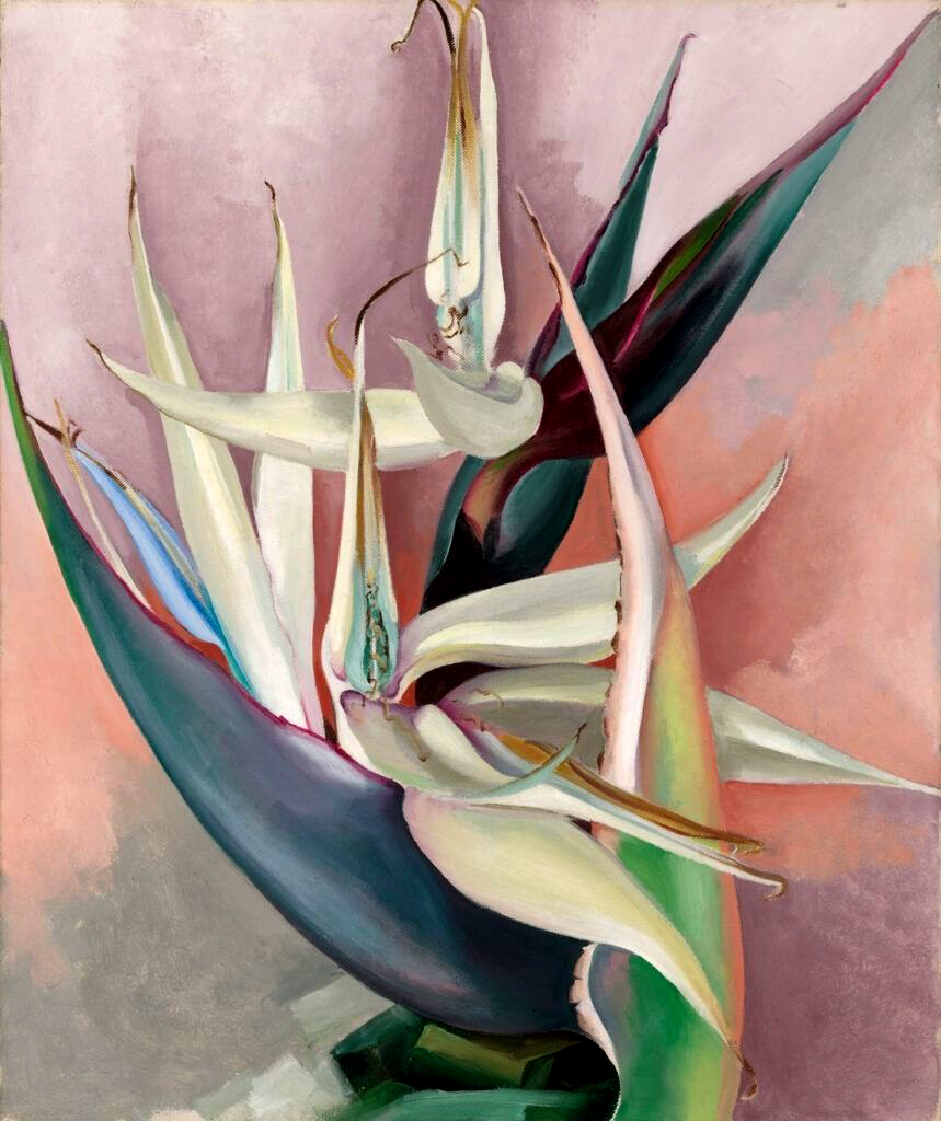 White bird of paradise- Georgia O’Keeffe